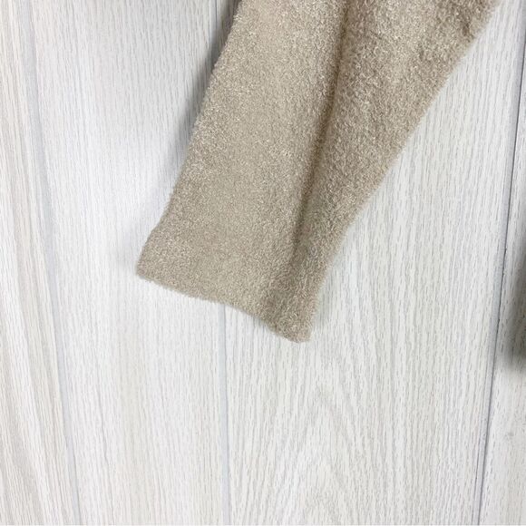 Soft Surroundings | Tan Cowl Neck Fuzzy Sweater Size Small P - Picture 7 of 9